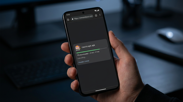 Main screen of crazy777 apk page for PK players